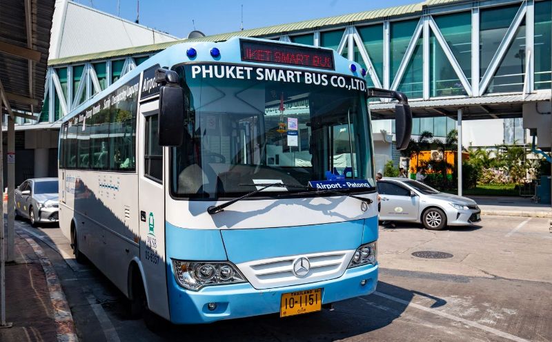 Phuket Smart Bus đi về bờ Tây (bãi biển Patong beach)
