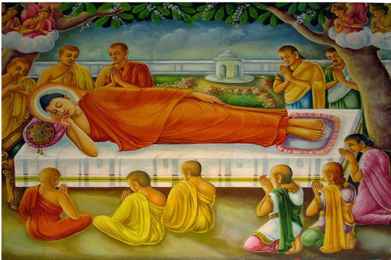 Tư thế nằm (bên phải) của Đức Phật mang ý nghĩa gì? Tư thế nằm (bên phải) của Đức Phật mang ý nghĩa gì?